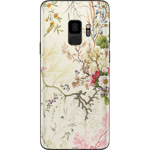 William Kilburn Seaweed on Silk Paper Galaxy S9 Skin